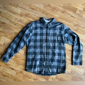 Harley-Davidson gray plaid riding jacket, size medium